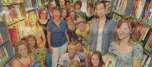 5000 Medien stets an Bord - Schulprojekt zur Lesefrderung im Bcherbus - Stadtanzeiger Soest (18.07.2010)
